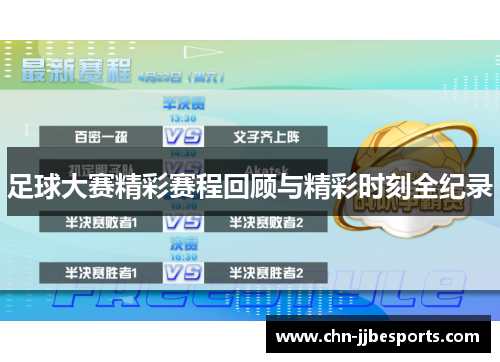 足球大赛精彩赛程回顾与精彩时刻全纪录